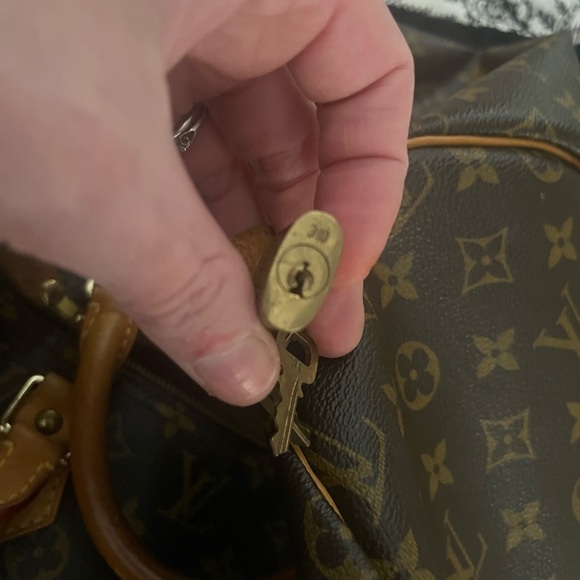 Louis Vuitton Speedy 40 used monogram - Picture 8 of 9